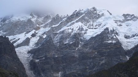 Photo for The Himalaya Mountain range at Kedarnath, India - Royalty Free Image