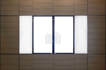 Photo for An empty modern screen for advertisement - Royalty Free Image