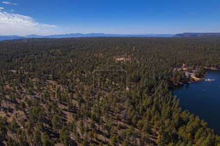 Bosque Nacional Apache Sitgreaves, vista aérea