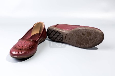Photo for Pair of shoes on white background - Royalty Free Image