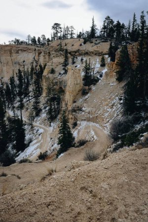 Téléchargez les photos : Un plan vertical du pittoresque parc national de Bryce Canyon pendant la journée dans l'Utah, États-Unis - en image libre de droit