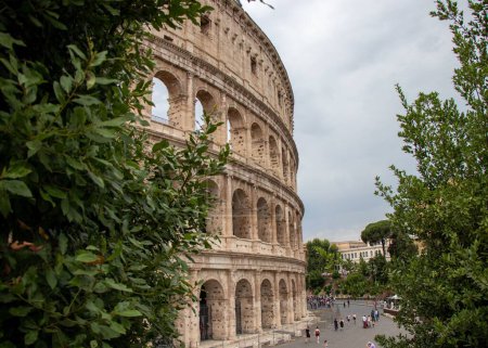 Photo for The Colosseum side view in Rome, Italy - Royalty Free Image