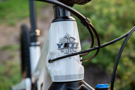 Photo for A closeup shot of a Yeti SB 115 Mountain Bike - Royalty Free Image