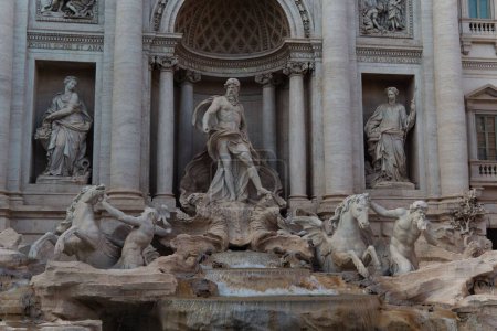 Photo for The Trevi Fountain of Rome - Royalty Free Image