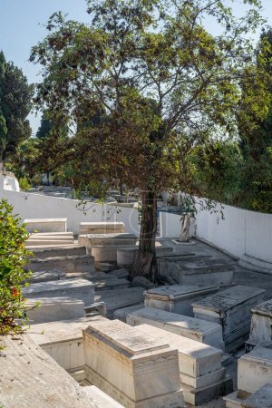 Foto de Un antiguo cementerio judío en la ciudad de Tanger - Imagen libre de derechos