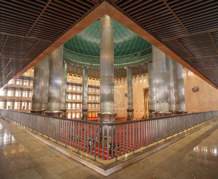 Photo for An interior of Istiqlal Mosque Jakarta in Indonesia - Royalty Free Image