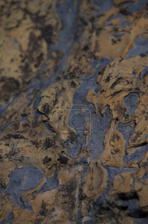 Photo for A vertical close-up of spartacus granite texture - Royalty Free Image