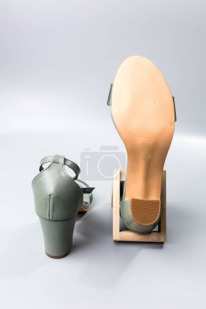 Photo for Pair of shoes on white background - Royalty Free Image