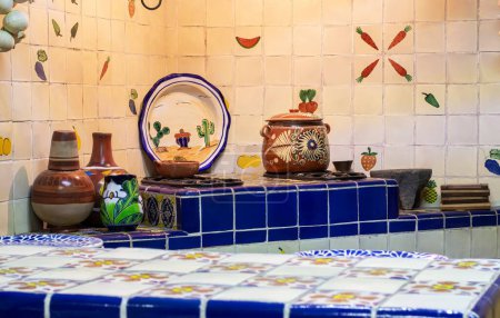 Téléchargez les photos : Un gros plan d'ustensiles de cuisine à la mexicaine - en image libre de droit
