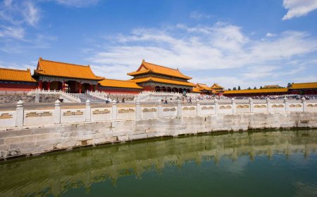 Photo for The temples and landmarks of the Forbidden City in Dongcheng District, Beijing, China - Royalty Free Image