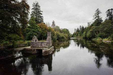 Foto de La Abadía Cong en la región de Galway, Irlanda. - Imagen libre de derechos