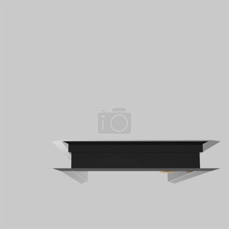Téléchargez les photos : Noir intérieur en bois ensemble porte illustration différent ouvert fermé isolé fond blanc - en image libre de droit