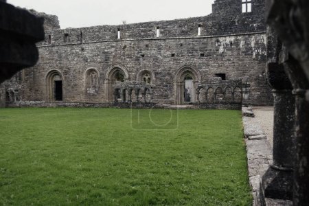 Foto de La Abadía Cong en la región de Galway, Irlanda. - Imagen libre de derechos