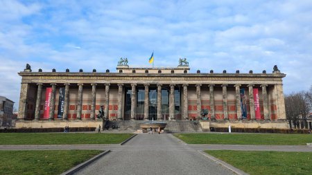 Photo for Altes Museum in the Museum Island in the historic centre of Berlin. Built from 1825 to 1830 by order of King Frederick William III - Royalty Free Image