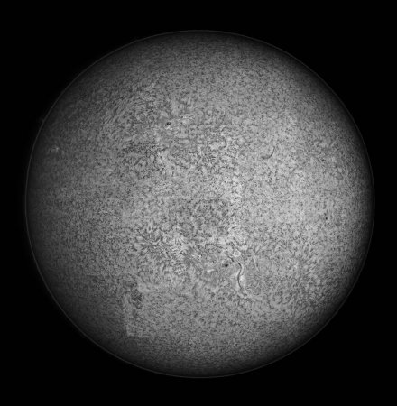 Photo for A closeup of the sun in the H-Alpha spectrum - Royalty Free Image