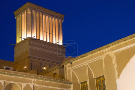 Photo for A traditional cooling tower in Yazd, Iran - Royalty Free Image