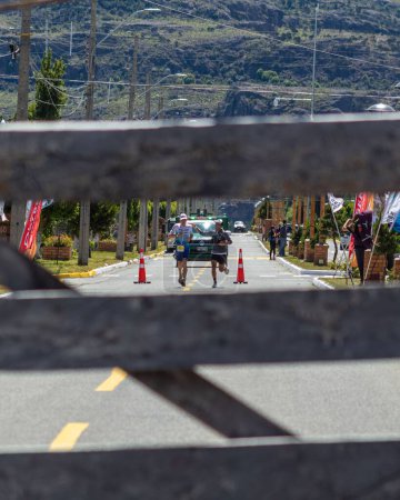 Foto de Registro fotográfico del evento deportivo de triatlón "Patagonman - Patagonia Xtreme Triathlon" al que asistieron atletas de todo el mundo. - Imagen libre de derechos