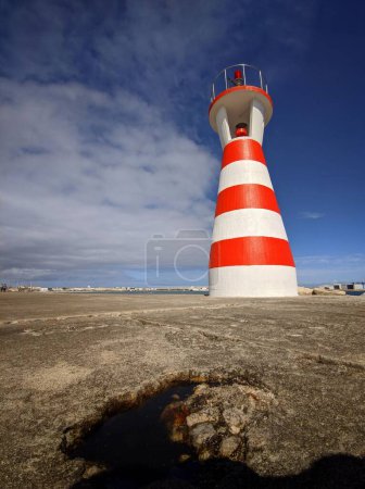 Photo for A vertical shot of a lighthouse in Peniche, Portugal - Royalty Free Image