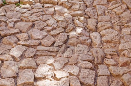 Téléchargez les photos : Une ancienne voie en pierre naturelle, Espagne, Province de Valence, Ville de Denia - en image libre de droit