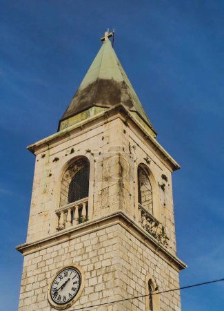 Photo for A vertical shot of an Orthodox church tower - Royalty Free Image