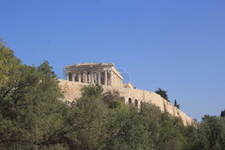 Foto de Una hermosa toma del Partenón en Atenas, Grecia - Imagen libre de derechos