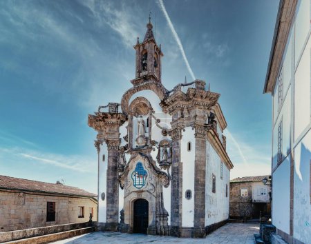 Photo for The facad of the Chapel of San Telmo in Tui, Galicia, Spain - Royalty Free Image