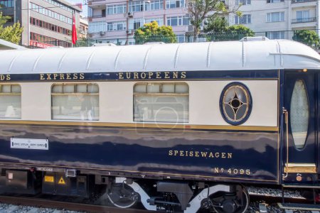 Téléchargez les photos : Train Venice Simplon Orient Express à Istanbul, Turquie - en image libre de droit