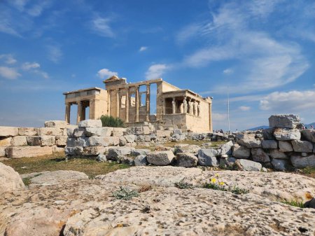 Foto de El templo de Partenón Acrópolis Atenas Grecia - Imagen libre de derechos