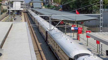 Téléchargez les photos : Train Venice Simplon Orient Express à Istanbul, Turquie - en image libre de droit