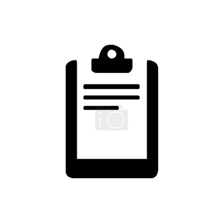 Ilustración de Portapapeles, tabla de tareas con clip y hoja de papel, cuaderno, bloc de notas, hoja de trabajo, lista de verificación, por hacer, cuestionario, encuesta, documento de oficina, planificación - Imagen libre de derechos
