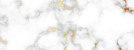 Illustration for Gold marble texture background. Abstract backdrop of marble granite stone. Vector illustration - Royalty Free Image