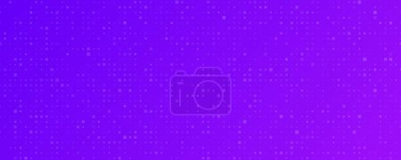 Illustration for Abstract gradient geometric background of squares. Violet and pink pixel backgrounds with empty space. Vector illustration - Royalty Free Image
