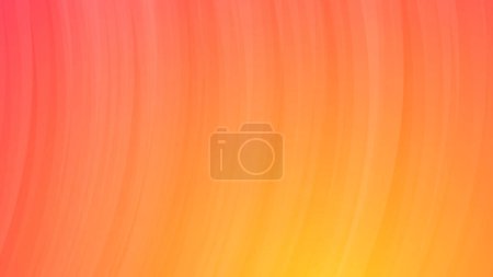 Ilustración de Modern orange gradient backgrounds with rounded lines. Header banner. Bright geometric abstract presentation backdrops. Vector illustration - Imagen libre de derechos