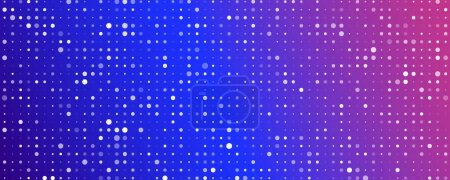 Téléchargez les illustrations : Fond géométrique abstrait des carrés. Fond bleu et violet pixel avec espace vide. Illustration vectorielle - en licence libre de droit