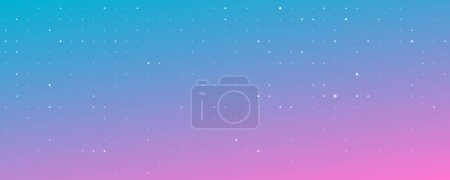 Illustration for Abstract geometric background of squares. Violet and blue pixel background with empty space. Vector illustration - Royalty Free Image