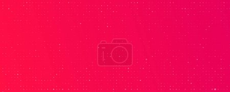 Illustration for Abstract geometric background with squares. Red pixel background with empty space. Vector illustration - Royalty Free Image