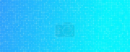 Ilustración de Fondo geométrico abstracto con cuadrados. Fondo de píxel azul con espacio vacío. Ilustración vectorial - Imagen libre de derechos