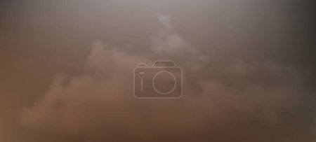 Illustration for Modern brown gradient backgrounds with clouds. Header banner. Bright abstract presentation backdrop. Vector illustration - Royalty Free Image