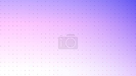 Ilustración de Fondo de medio tono con puntos. Patrón de arte pop púrpura en estilo cómico. Textura de punto colorido. Ilustración vectorial - Imagen libre de derechos