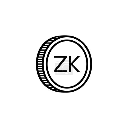Foto de Zambia Currency Symbol, Zambia Kwacha Icon, ZMW Sign. Ilustración vectorial - Imagen libre de derechos