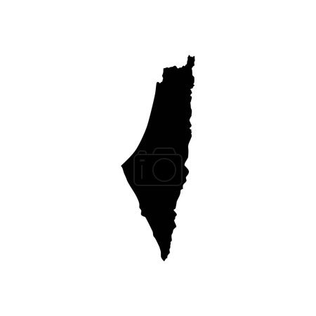 Ilustración de Mapa de Palestina antes de 1948, Estilo plano, puede utilizar para ilustración de arte, Noticias, Aplicaciones, Sitio web, Pictograma, Banner, Póster, Portada, o elemento de diseño gráfico. Ilustración vectorial - Imagen libre de derechos