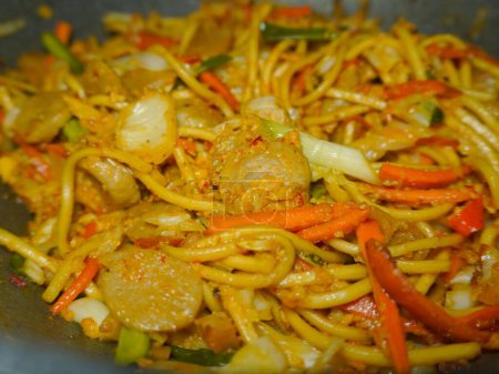 Mie Goreng (fried noodles), a homemade recipe