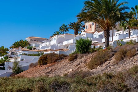 Téléchargez les photos : Vue sur la station touristique Costa Calma, Fuerteventura, Îles Canaries, Espagne en hiver - en image libre de droit