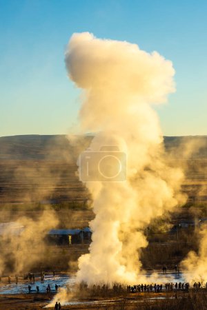 Foto de Termas cerca de Stokkur geyser - Islandia - Imagen libre de derechos