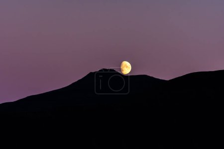 Toller Mondblick über die Berge der Snaefellsness Halbinsel, Island