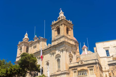 Kirche in der Altstadt von Birgu, Malta