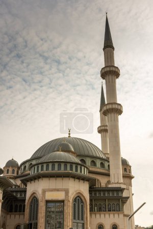 Mosque of Taksim Square in Istanbul, Turkey