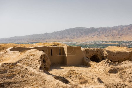 Ruinen des antiken Panjakent, alte Siedlung in Tadschikistan