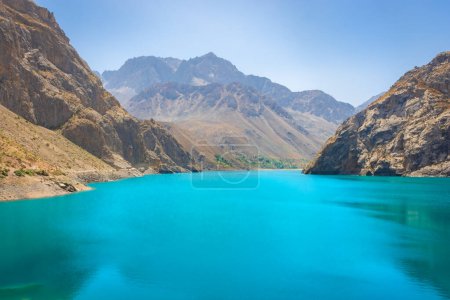 Foto de Los siete lagos de Tayikistán en las montañas Fann - Imagen libre de derechos