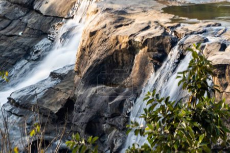 The Dassam Falls (also known as Dassam Ghagh) is a waterfall located near Taimara village in Bundu police station of Ranchi district in the Indian state of Jharkhand.